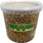 OLIVES VERTES A L'AIL SEAU DE 8KG