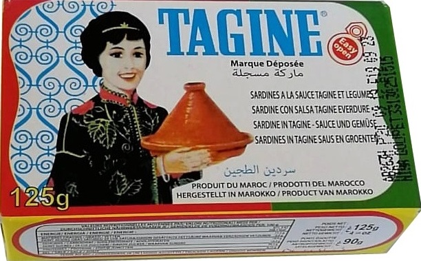 ART0190 SARDINE TAJINE 125G 50P – Image 1