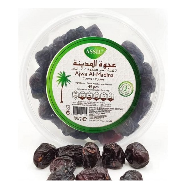 ART0312 DATTES AJWA MEDINE 500G 16P – Image 1