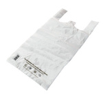 SAC plastique blanc au norme grand T55, 500p