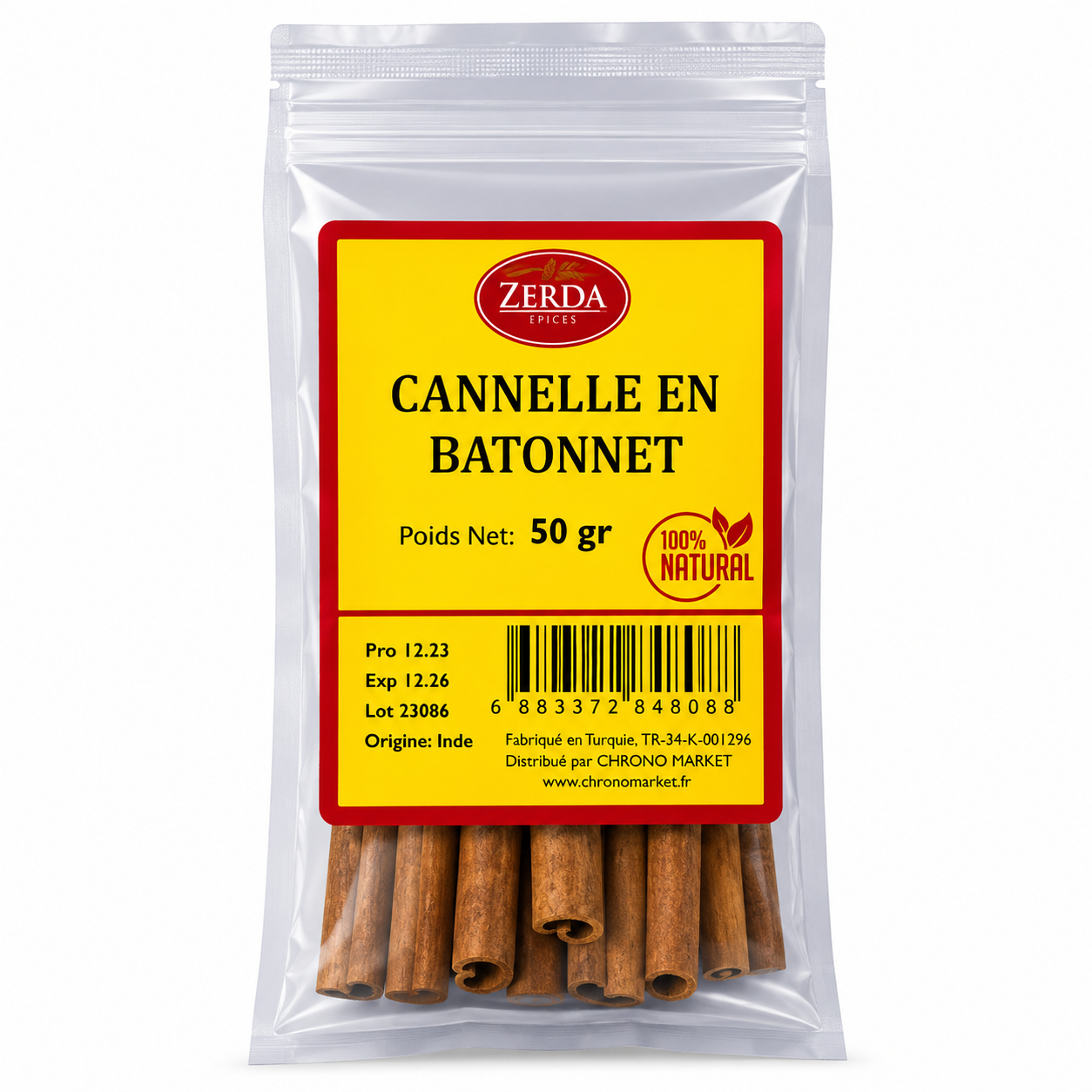ChatGPT Image 12 juin 2026, 14_59_31 CANNELLE BATONS 50g 20P – Image 1