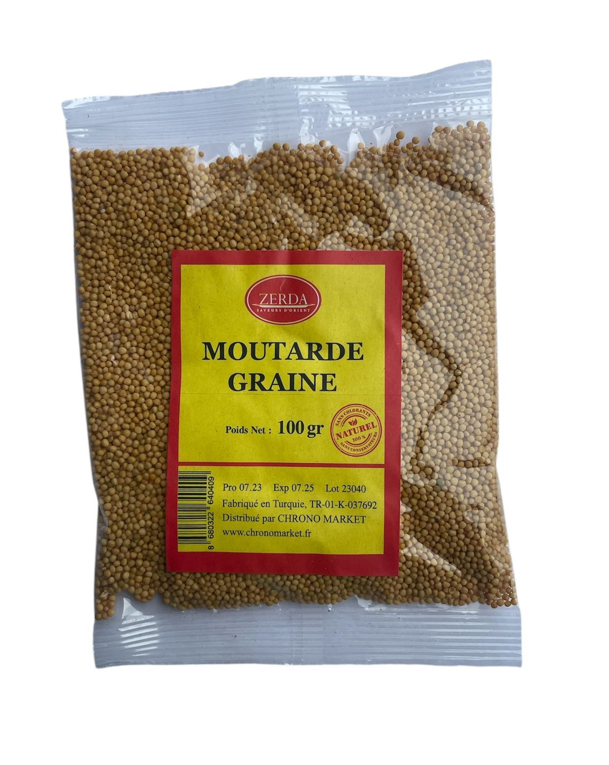 EPICES MOTARDE GRAINE 100G 20P