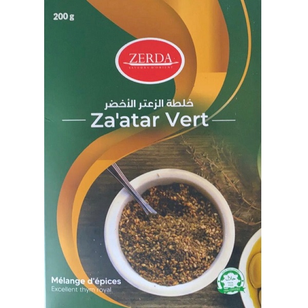 ART0762 ZAATAR VERT ZERDA 200G 24P – Image 1