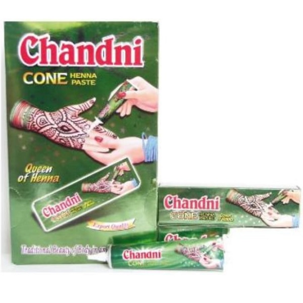 ART0774 HENNA VERT GHANDI LOT 4*12 TUBES – Image 1