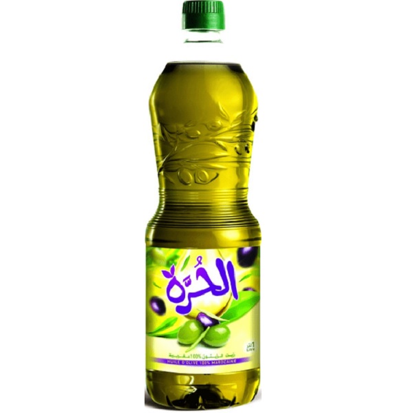 ART0977 Huile ALHOURA 1L 100% HUILE D'Olives du Maroc 15P – Image 1