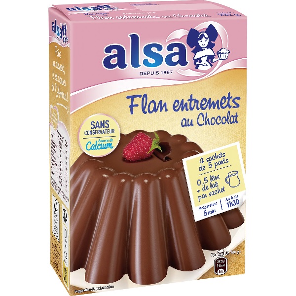 ART0985 ALSA FLAN CHOCOLAT 45G 64P – Image 1