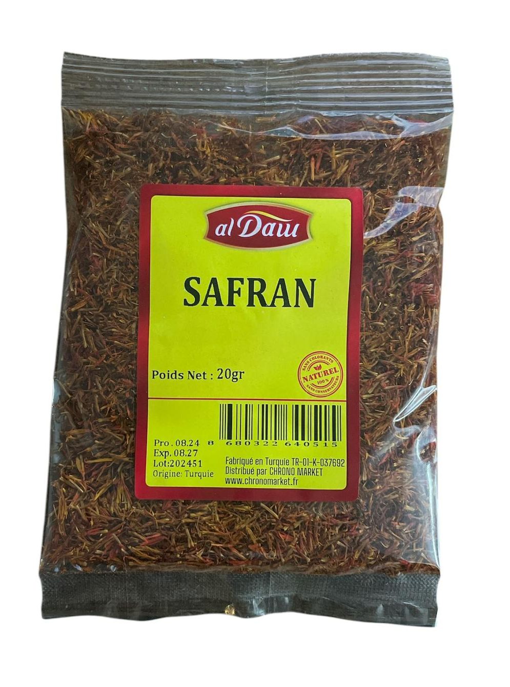 Safran Turque 20g 20p