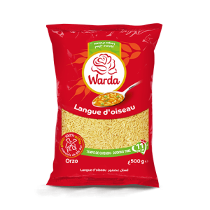 langue-d-oiseau PATES LONGUE OISEAU MOYEN Warda 500G 24P – Image 1