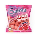 Bonbons fraise tendre halal 90g Samia 18P