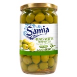 Olives vertes déoyautées 695 g Samia 12P